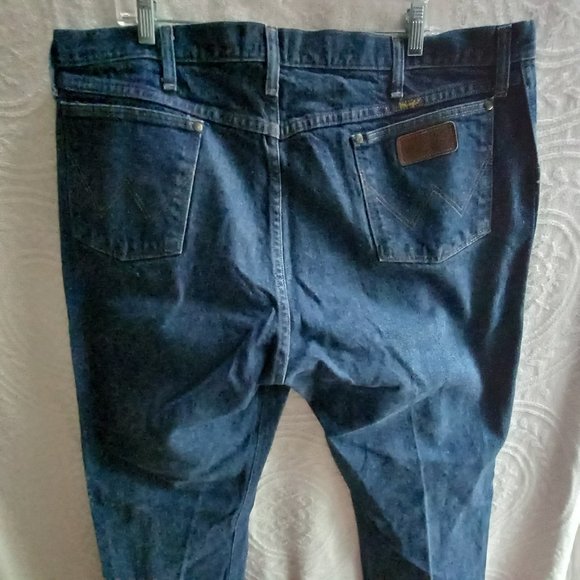 Men's size 42X34 Wrangler 47MWZ Regular Fit Jeans (T-355) - Picture 7 of 8